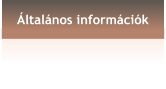 Általános információk